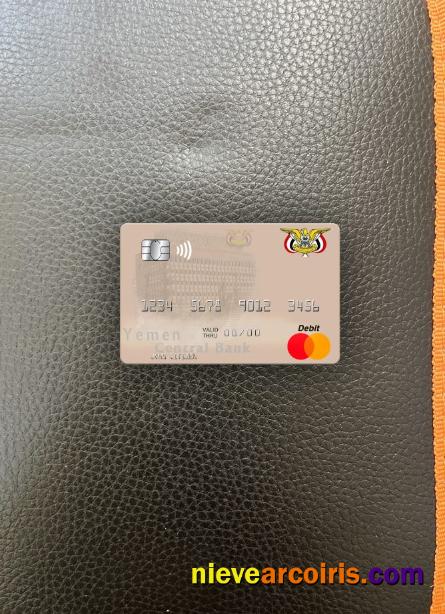 Yemen Central Bank of Yemen mastercard photolook